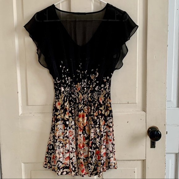 KIMCHI BLUE Genevieve smock waist floral dress - Picture 11 of 13